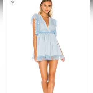 Tularosa Amelia Dress Baby blue